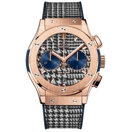 AAA Replica Hublot Classic Fusion Chronograph Italia Independent "Prince de Galles" Watch 521.OX.2704.NR.ITI17